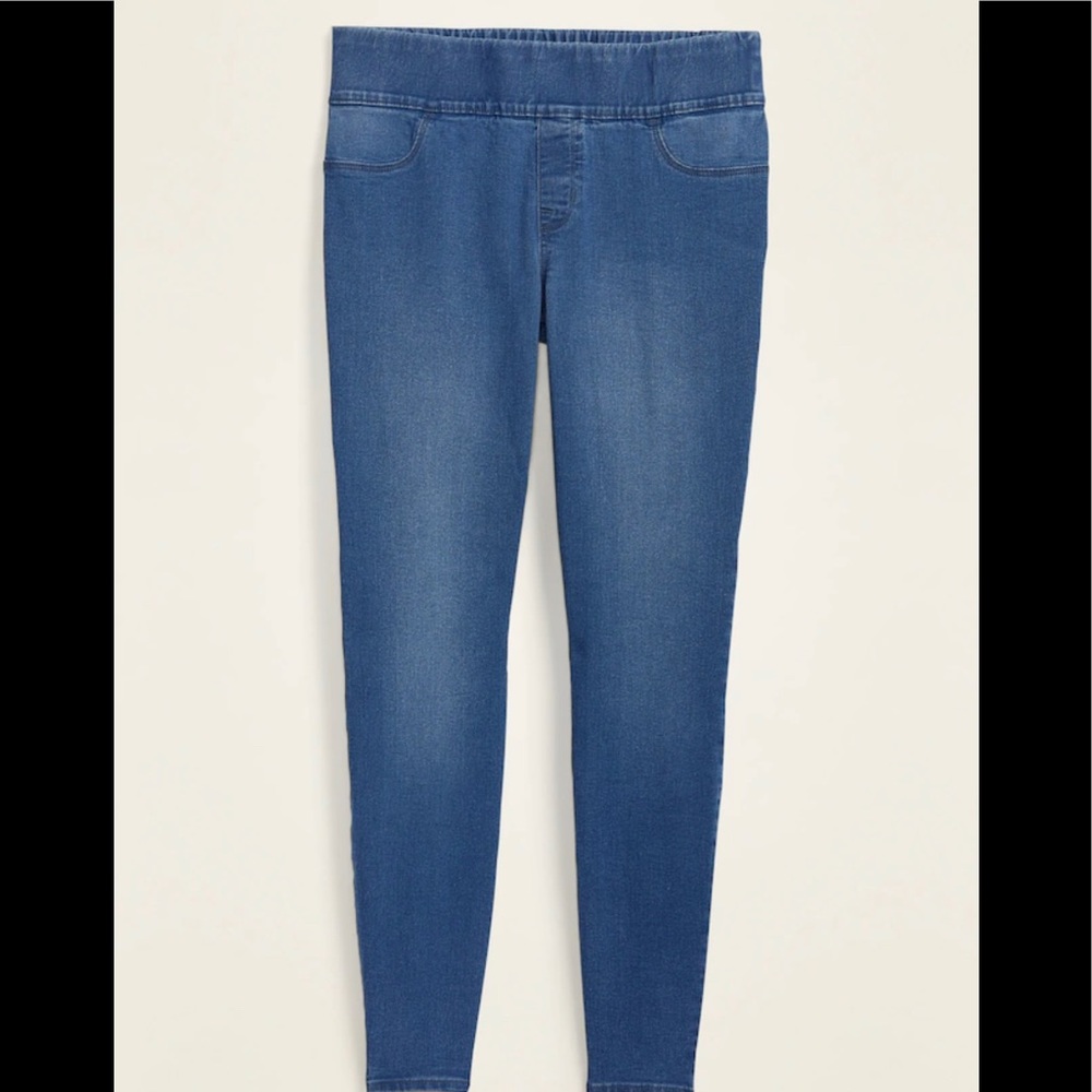 NWT Old Navy Mid-Rise Super Skinny Jeggings